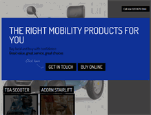 Tablet Screenshot of mobilitycentrepenge.co.uk